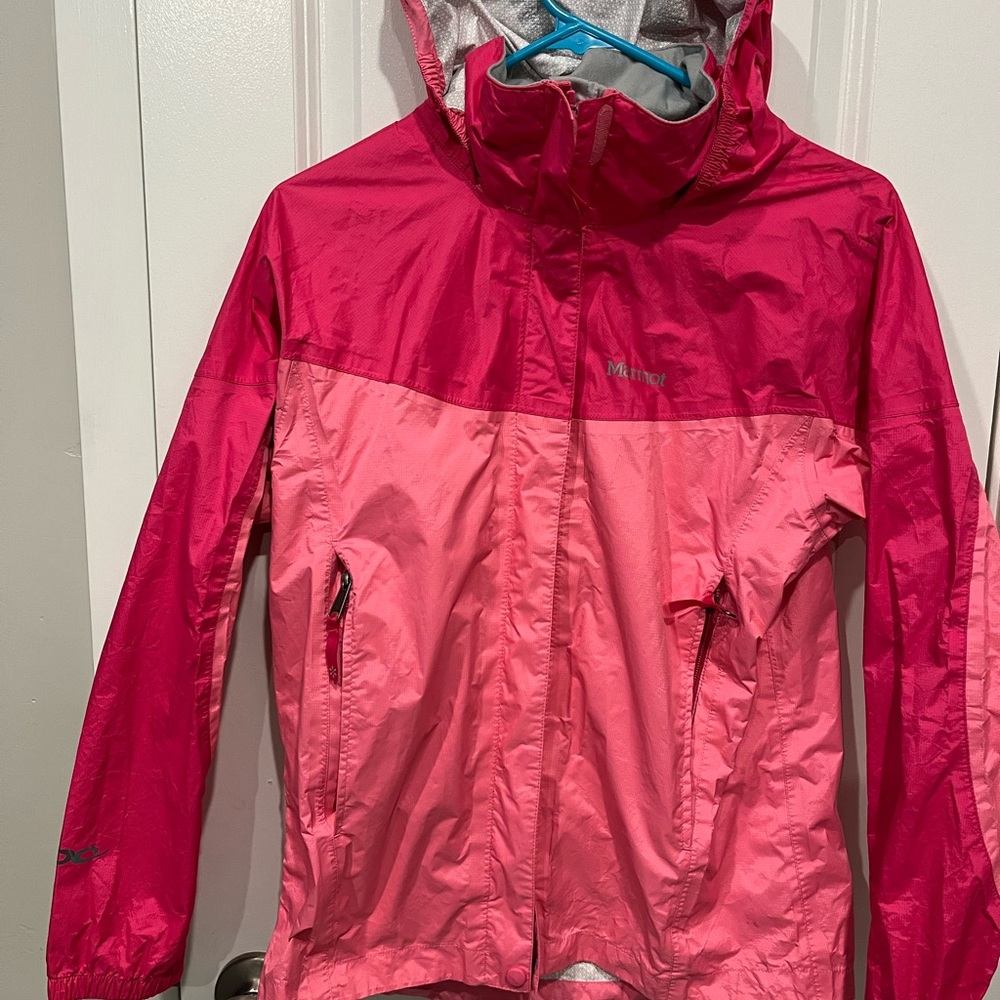 Marmot Kids Two-Tone Pink Raincoat